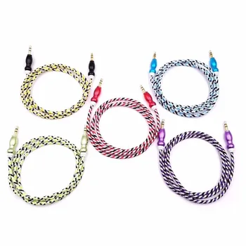100pcs 3.5MM Jack Aux Cable Male To 3.5MM Male Audio Adapter Cable Auxiliary Cord for iPhone 6 6S Car MP3 MP4 Speaker
100pcs 3.5MM Jack Aux Cable Male To 3.5MM Male Audio Adapter Cable Auxiliary Cord for iPhone 6 6S Car MP3 MP4 Speaker