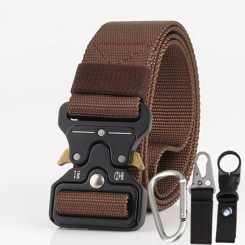Outdoor Training Nylon Wearproof Tactical Belt 4Pcs Suits Army Fans Climbing Camping Hunting Waistband Military Gear Accessory
Outdoor Training Nylon Wearproof Tactical Belt 4Pcs Suits Army Fans Climbing Camping Hunting Waistband Military Gear Accessory