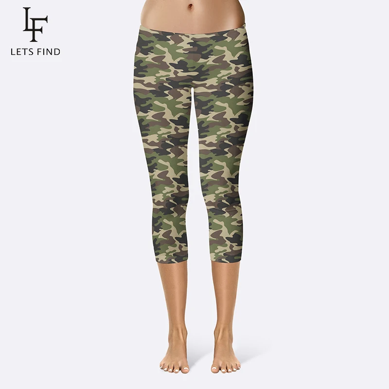 LetsFind Women Capri Leggings Camouflage Printing Mid-Calf Fitness Movement Leggins Capri Camo Pants
LetsFind Women Capri Leggings Camouflage Printing Mid-Calf Fitness Movement Leggins Capri Camo Pants