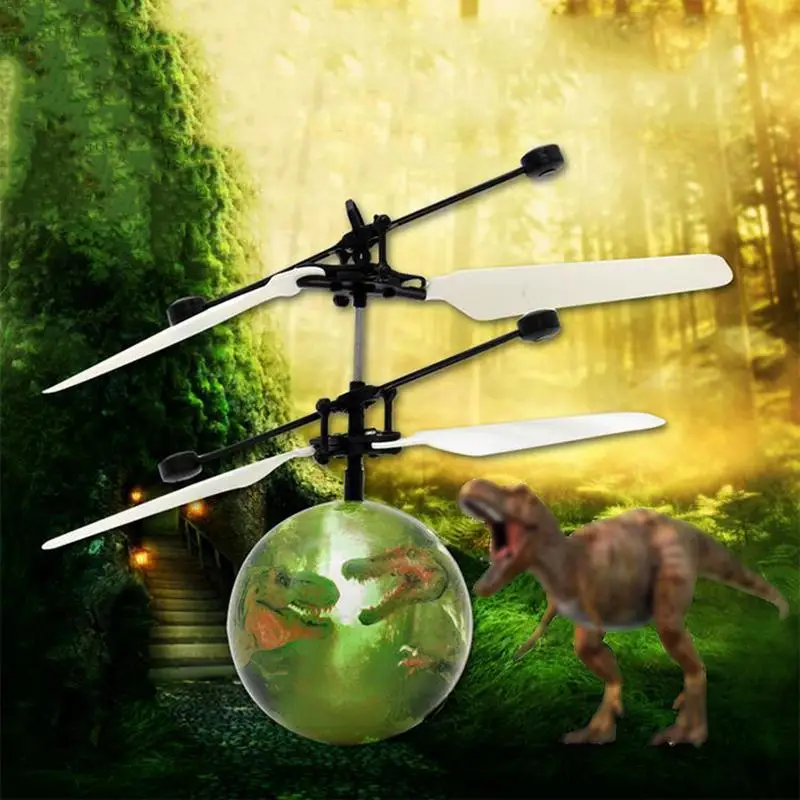Induction Flying Ball Toy Aircraft Drop-resistant Mini Suspension Toy Dinosaur Luminous Children's Toy With Music
Induction Flying Ball Toy Aircraft Drop-resistant Mini Suspension Toy Dinosaur Luminous Children's Toy With Music