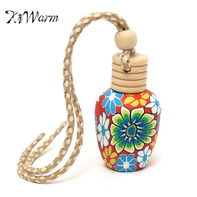 KiWarm Home Car Hanging Air Freshener Perfume Fragrance Diffuser Polymer Clay Empty Hanging Bottle Gadget Hanging Ornaments 
KiWarm Home Car Hanging Air Freshener Perfume Fragrance Diffuser Polymer Clay Empty Hanging Bottle Gadget Hanging Ornaments