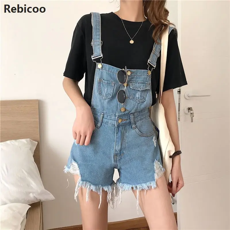 Fashion Denim Overalls for Women Jumpsuit Female Denim Rompers Womens Playsuit Salopette Straps Overalls Shorts Rompers
Fashion Denim Overalls for Women Jumpsuit Female Denim Rompers Womens Playsuit Salopette Straps Overalls Shorts Rompers