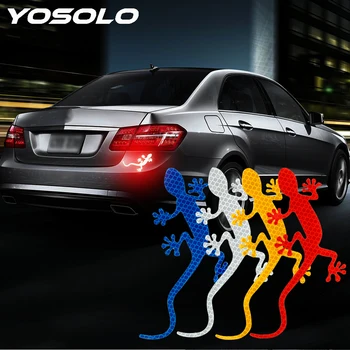 YOSOLO Car Reflective Sticker Bumper Car Sticker Auto Decor Safety Warning Mark Car-styling Gecko Reflective Strip Tape
YOSOLO Car Reflective Sticker Bumper Car Sticker Auto Decor Safety Warning Mark Car-styling Gecko Reflective Strip Tape
