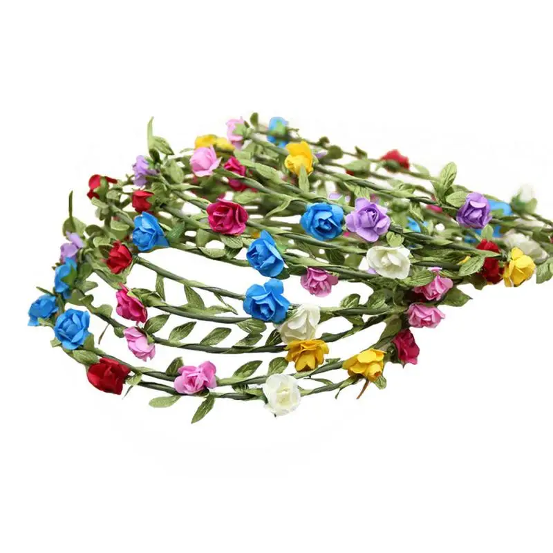 10pcs/set Mix Color Floral Wreath Headband Garland Flower Crown for Wedding Birthday Party Holiday Travel Photography Props
10pcs/set Mix Color Floral Wreath Headband Garland Flower Crown for Wedding Birthday Party Holiday Travel Photography Props
