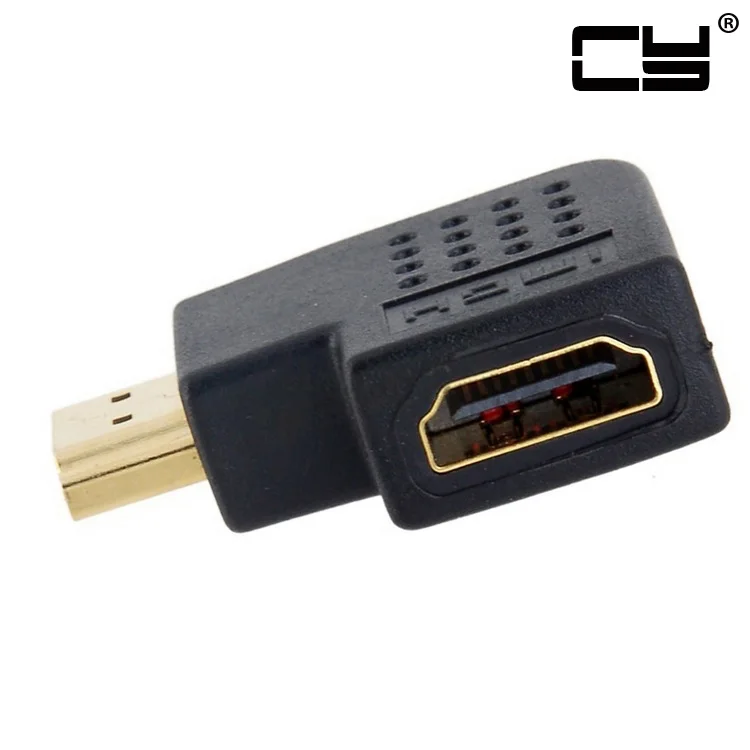 Chenyang HDMI 1.4 Male to Female 90 Degree Right Angled Extension Adapter Converter
Chenyang HDMI 1.4 Male to Female 90 Degree Right Angled Extension Adapter Converter