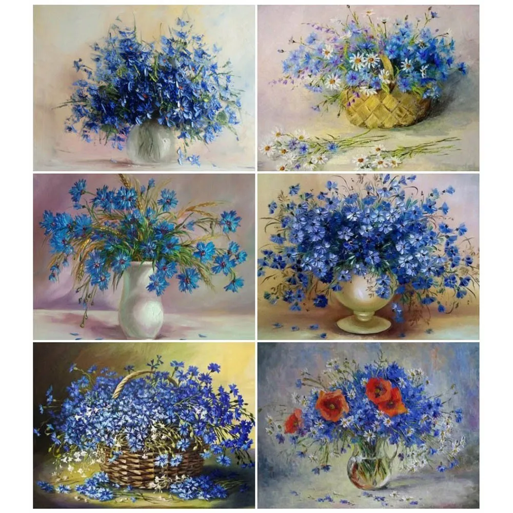 EverShine Diamond Painting Full Round Cornflower DIY Diamond Embroidery Cross Stitch Flowers Diamond Mosaic New Year Home Decor
EverShine Diamond Painting Full Round Cornflower DIY Diamond Embroidery Cross Stitch Flowers Diamond Mosaic New Year Home Decor