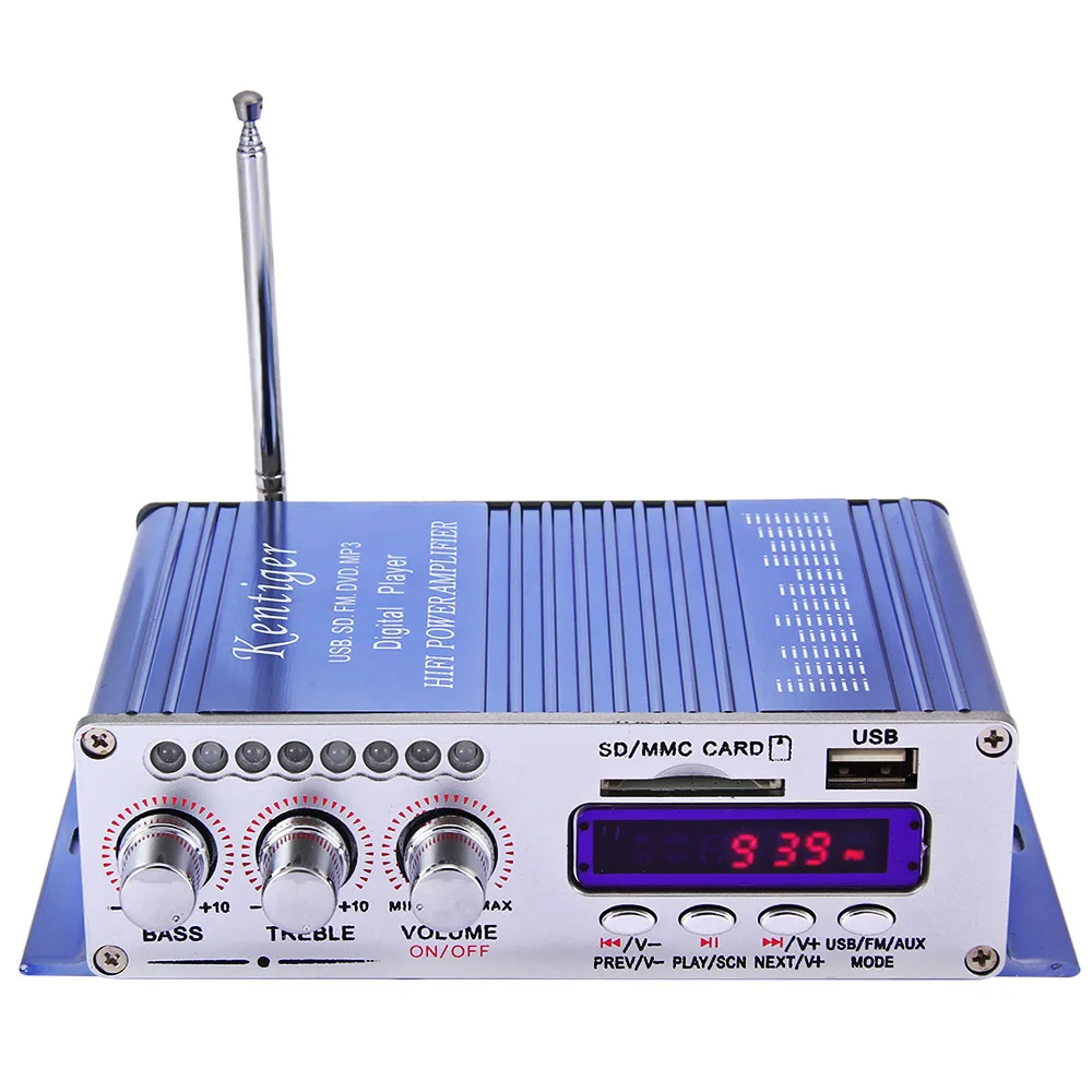 Hi-Fi Digital Auto Car Stereo Power Amplifier LED Sound Mode Audio Music Player Support USB MP3 DVD SD FM
Hi-Fi Digital Auto Car Stereo Power Amplifier LED Sound Mode Audio Music Player Support USB MP3 DVD SD FM