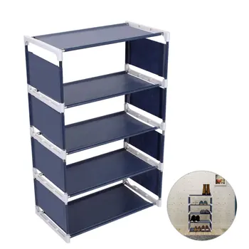 5 Tier Shoe Shelves Storage Wardrobe Rack Nonwovens Steel Pipe Easy to Install Home Cabinet Organizer Stand Holder Space Saving
5 Tier Shoe Shelves Storage Wardrobe Rack Nonwovens Steel Pipe Easy to Install Home Cabinet Organizer Stand Holder Space Saving