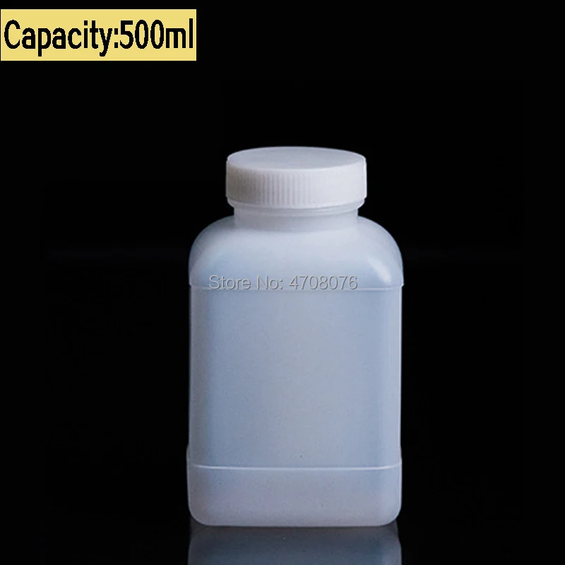 PE lab reagent bottle with scale mark Plastic sample bottle with screw cover rectangle for chemical experiment 500ml 6pcs/pack
PE lab reagent bottle with scale mark Plastic sample bottle with screw cover rectangle for chemical experiment 500ml 6pcs/pack