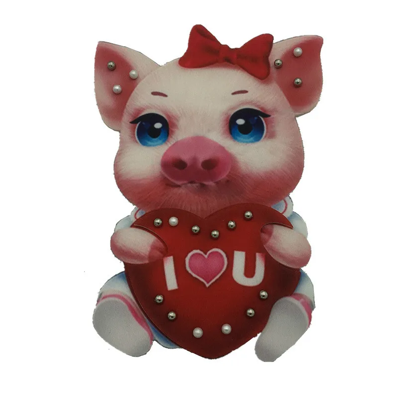 Embroidery new printing cartoon doll rabbit pig cloth paste heat transfer 3D clothing decoration accessories
Embroidery new printing cartoon doll rabbit pig cloth paste heat transfer 3D clothing decoration accessories
