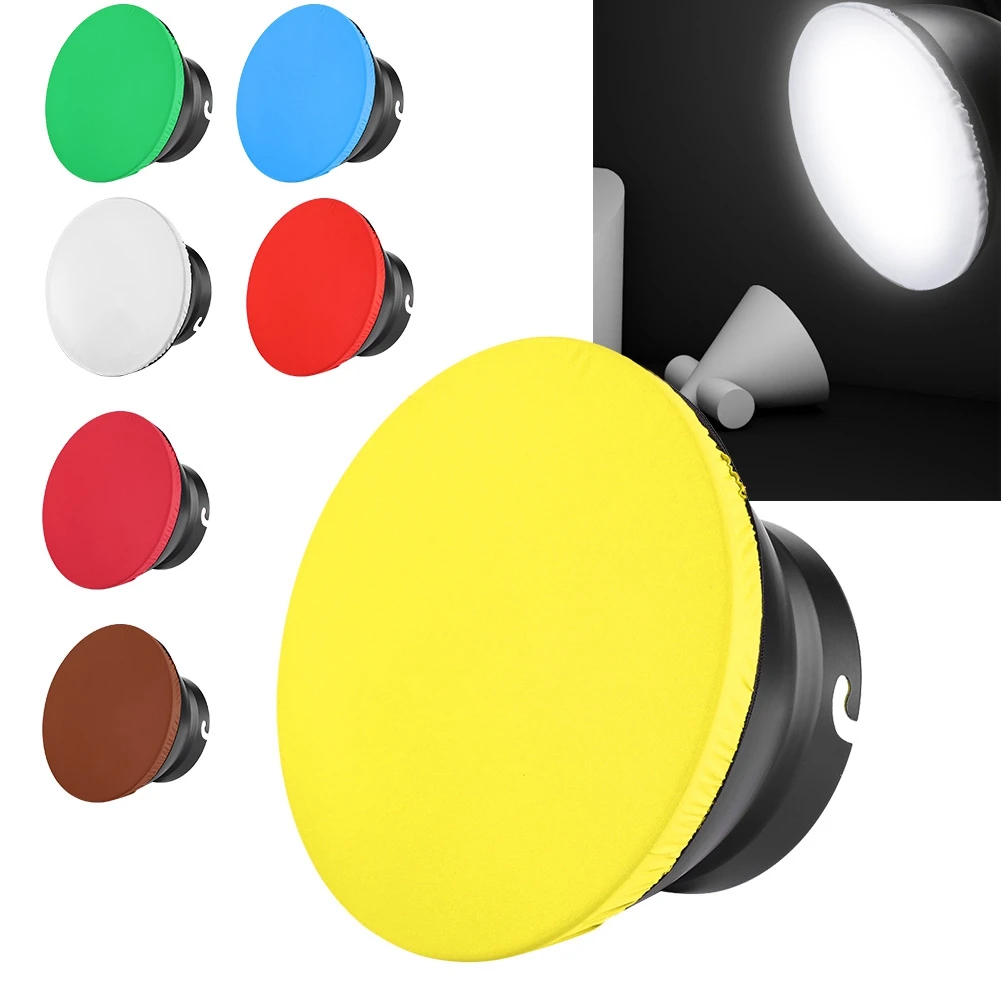 7inch Photography Light Soft Diffuser Cloth Cover Studio Strobe Reflector Cap for LED Video Light of High Quality
7inch Photography Light Soft Diffuser Cloth Cover Studio Strobe Reflector Cap for LED Video Light of High Quality