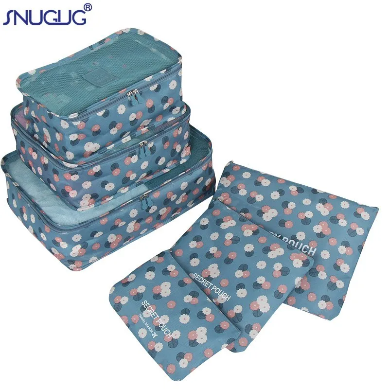Packing Cubes 6 pcs/Set Travel Bag luggage bad Organizer Suitcase Home Wardrobe closet cupboard Container Organiser Travel bags
Packing Cubes 6 pcs/Set Travel Bag luggage bad Organizer Suitcase Home Wardrobe closet cupboard Container Organiser Travel bags