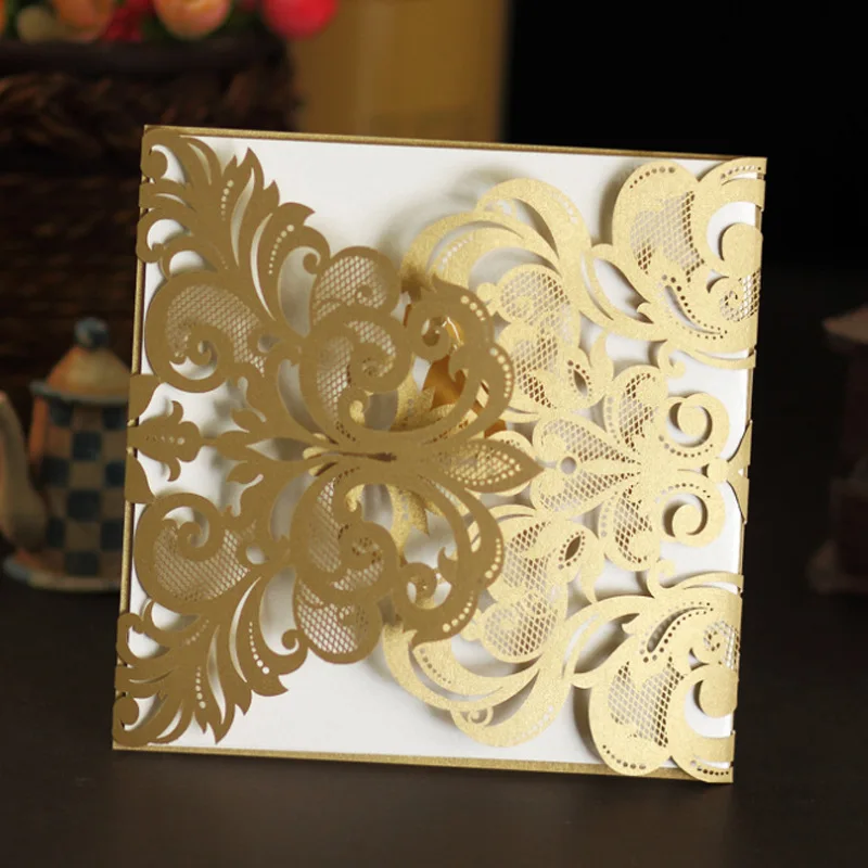 Wedding supplies C6022 wedding invitations Korean invitations beige gold pearl pattern wedding invitations invitations
Wedding supplies C6022 wedding invitations Korean invitations beige gold pearl pattern wedding invitations invitations