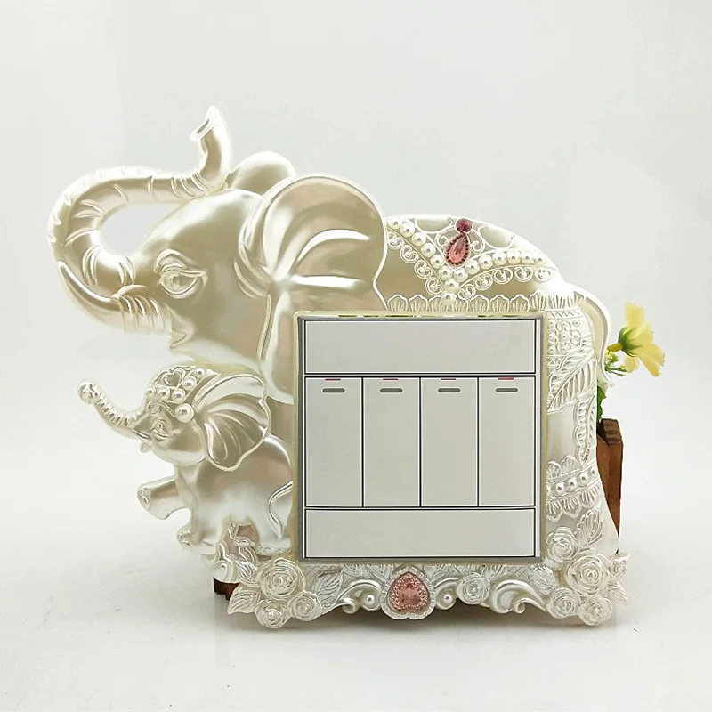 Cartoon Cute Elephant Light Socket Switch Wall Sticker Vinyl Decals for Home Decor Removable Lovely Animals stickers
Cartoon Cute Elephant Light Socket Switch Wall Sticker Vinyl Decals for Home Decor Removable Lovely Animals stickers