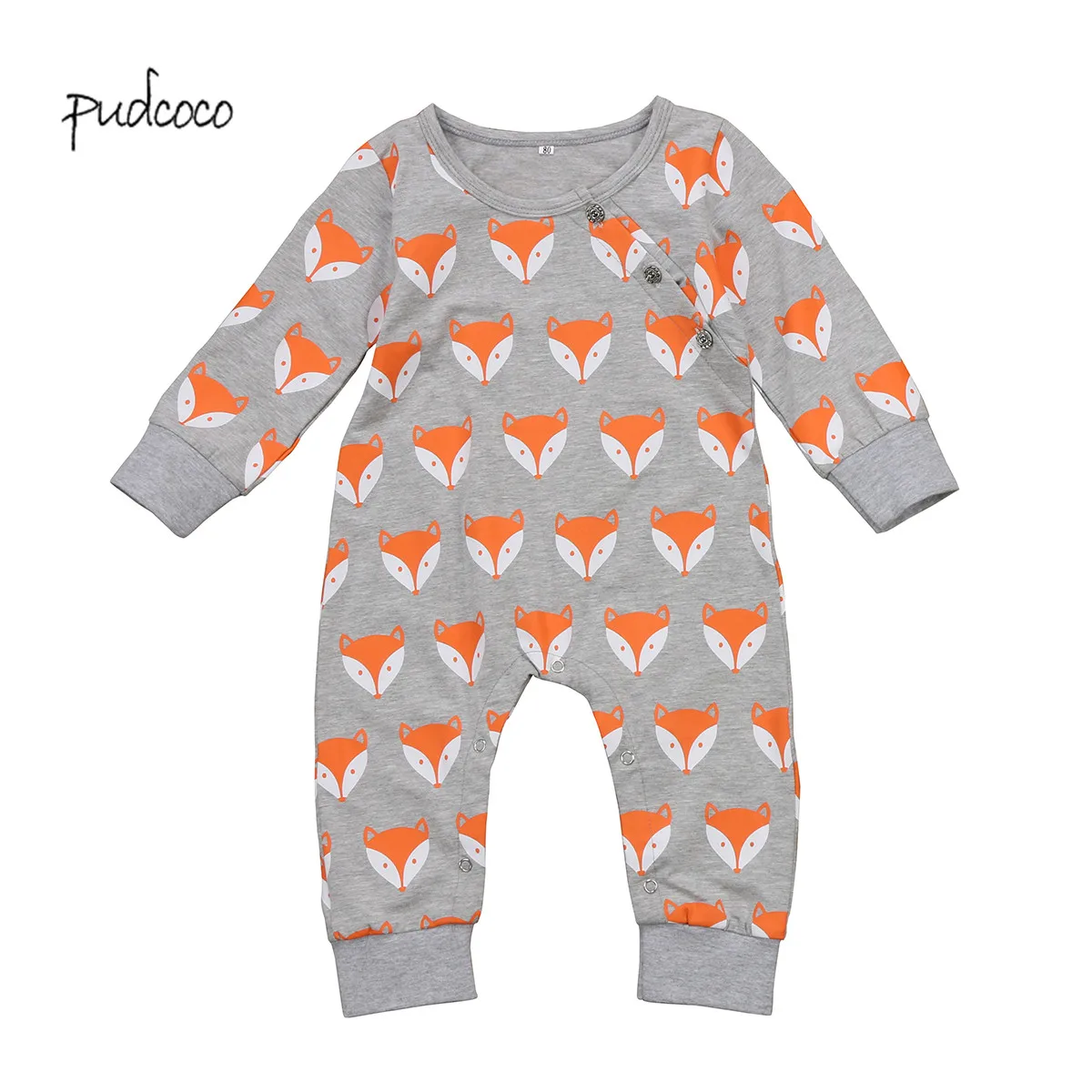 Pudcoco New Brand Newborn Baby Boys Girls Long Sleeve Cartoon Bodysuit Jumpsuit Clothes Outfits
Pudcoco New Brand Newborn Baby Boys Girls Long Sleeve Cartoon Bodysuit Jumpsuit Clothes Outfits