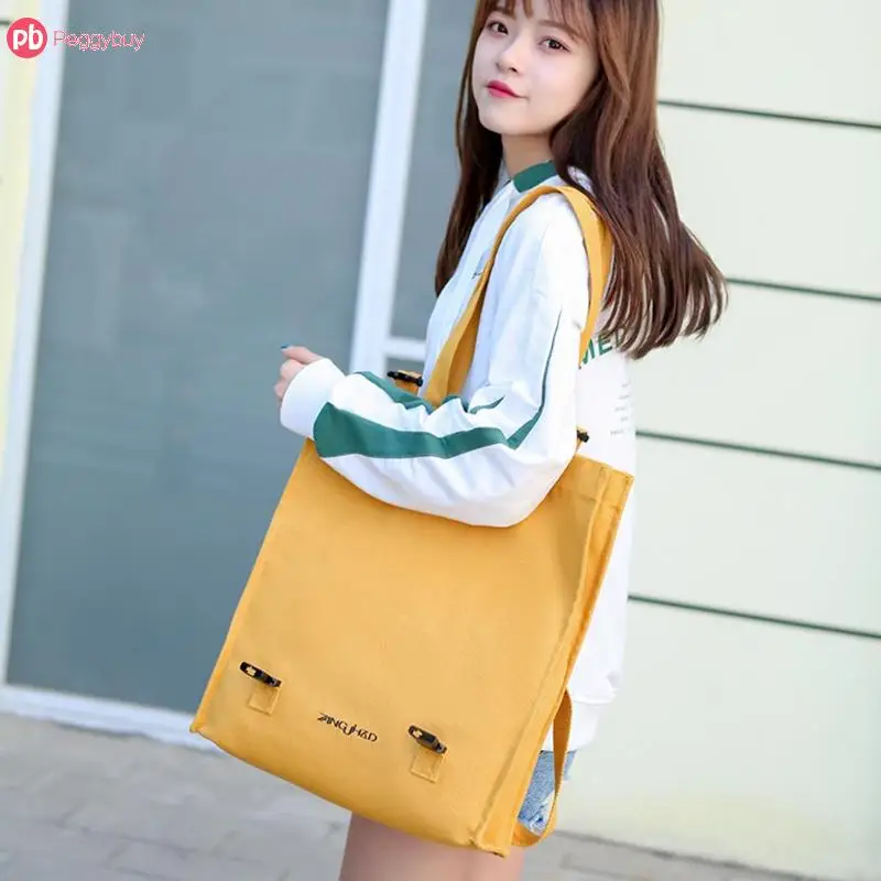 2 in 1 Multifunctional Shoulder Bags Backpack Bags Canvas Women School Teenager Girls 40*34*9cm
2 in 1 Multifunctional Shoulder Bags Backpack Bags Canvas Women School Teenager Girls 40*34*9cm
