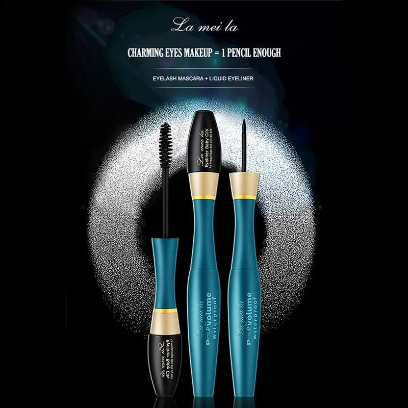 LAMEILA 2 In 1 Korean Eyelash Mascara Makeup Double Heads Curled Eye Lash Brush Waterproof Liquid Eye Liner Cosmetics Make Up
LAMEILA 2 In 1 Korean Eyelash Mascara Makeup Double Heads Curled Eye Lash Brush Waterproof Liquid Eye Liner Cosmetics Make Up