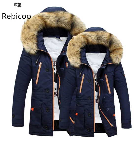 Winter Jacket Men 2018 Brand Casual Warm Parka Men Fashion Detachable Fur Hooded Collor Thicken Man Jackets Outwears SIZE S-3XL
Winter Jacket Men 2018 Brand Casual Warm Parka Men Fashion Detachable Fur Hooded Collor Thicken Man Jackets Outwears SIZE S-3XL