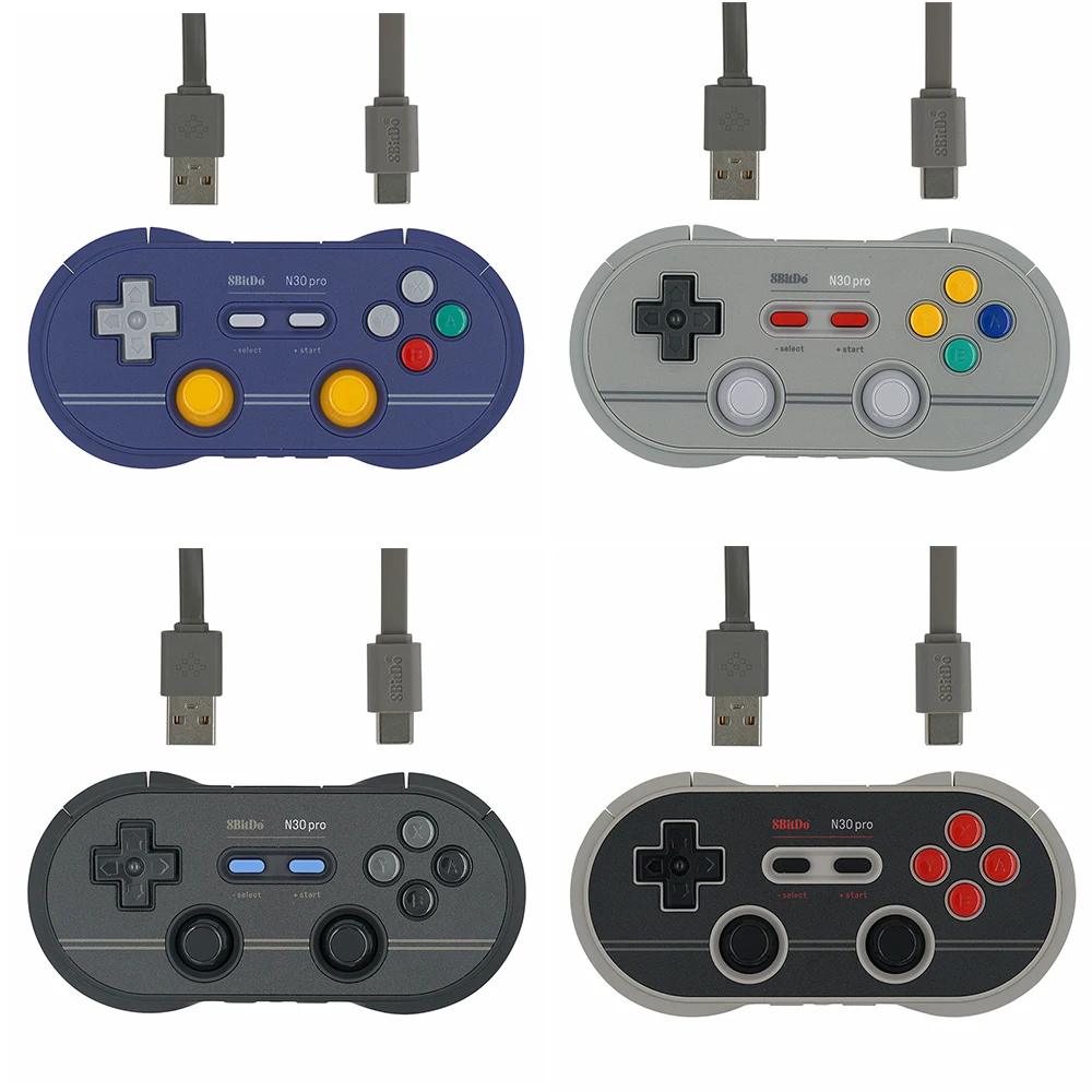 8Bitdo N30 Pro 2 for Bluetooth Gamepad For Windows/Android/macOS/Steam/For Nintend Switch Console For Nintendos Switch
8Bitdo N30 Pro 2 for Bluetooth Gamepad For Windows/Android/macOS/Steam/For Nintend Switch Console For Nintendos Switch