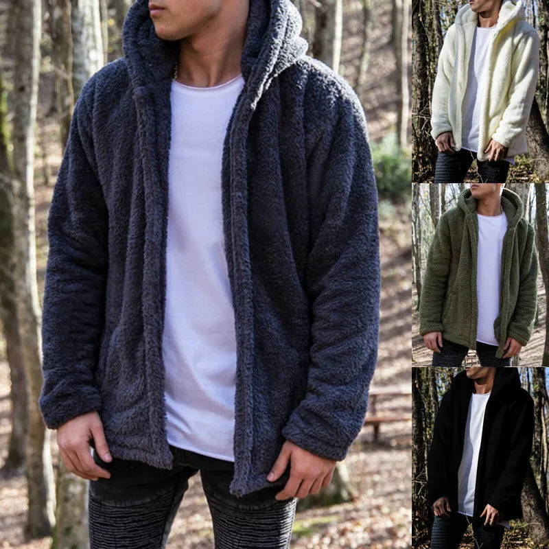 Casual Mens Heavy Weight Fur Hood Jacket Parka Padded Warm Winter Zipper Thick Coat Jacket Furry Outwear Solid Color Men Clothes
Casual Mens Heavy Weight Fur Hood Jacket Parka Padded Warm Winter Zipper Thick Coat Jacket Furry Outwear Solid Color Men Clothes