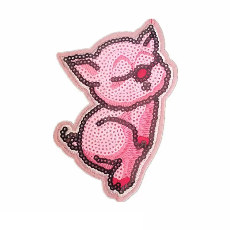 Newly Arrived Pig Year Mascot Embroidered Pig Cloth Sticker Cute Cartoon Animal Zodiac Beads Sequins Cloth Can Be Ironed
Newly Arrived Pig Year Mascot Embroidered Pig Cloth Sticker Cute Cartoon Animal Zodiac Beads Sequins Cloth Can Be Ironed