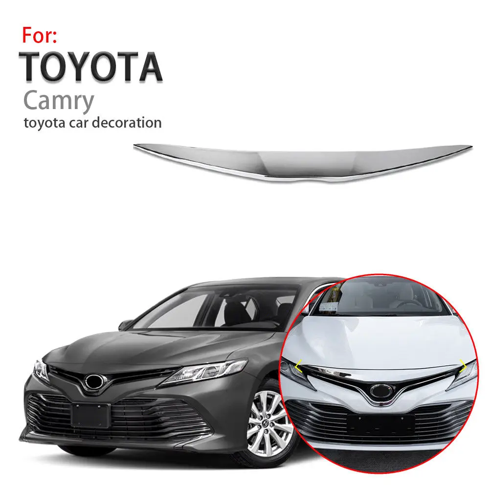 Loyalty for Toyota Camry 2018-2020 Front Bumper Hood Grille Grill Engine Lid Strip Cover Trim ABS Car Accessories Products
Loyalty for Toyota Camry 2018-2020 Front Bumper Hood Grille Grill Engine Lid Strip Cover Trim ABS Car Accessories Products