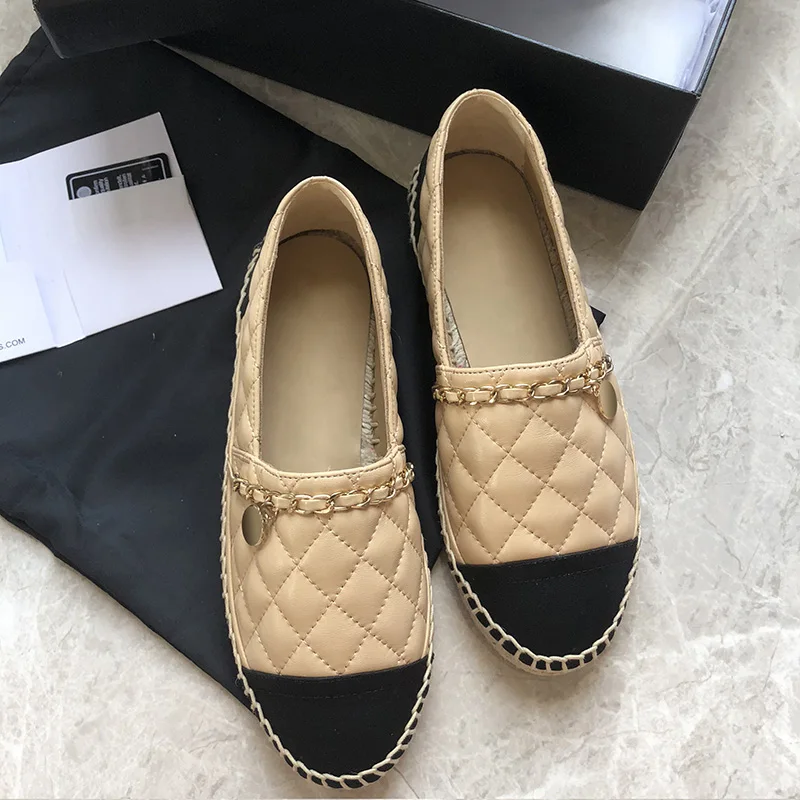 2019 Spring Autumn New Fashion Women Loafers Genuine Leather Espadrilles Chain Comfortable Women Shoes Slip On Zapato Mujer
2019 Spring Autumn New Fashion Women Loafers Genuine Leather Espadrilles Chain Comfortable Women Shoes Slip On Zapato Mujer