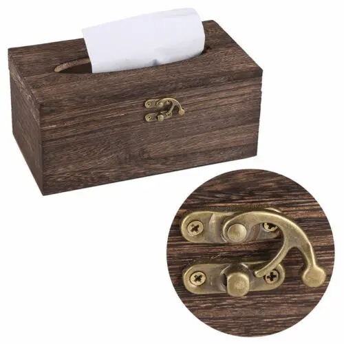 US Useful Wooden Retro Tissue Box Cover Paper Napkin Holder Case Home Car Decor Portable Paper Holders
US Useful Wooden Retro Tissue Box Cover Paper Napkin Holder Case Home Car Decor Portable Paper Holders
