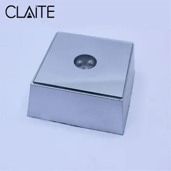 CLAITE 3 LEDs Luminous Base Light Crystal Glass Transparent Objects Display Colorful Square Crystal Figurine Display Stand Base
CLAITE 3 LEDs Luminous Base Light Crystal Glass Transparent Objects Display Colorful Square Crystal Figurine Display Stand Base