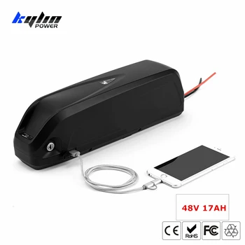 48V 17AH Lithium ion Electric E Bike Battery Hailong Ebike with 30A BMS with 3400mah 18650 Cells for Bafang Bicycle Motor
48V 17AH Lithium ion Electric E Bike Battery Hailong Ebike with 30A BMS with 3400mah 18650 Cells for Bafang Bicycle Motor