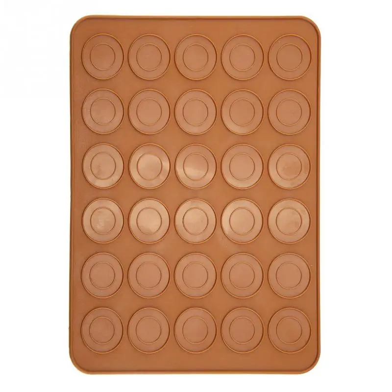 EECOO 1pc 30 Holes Round Shape Macarons Mat Silicone Macaron Sheet Pad Pastry Cake Baking Tool Silicone Mat
EECOO 1pc 30 Holes Round Shape Macarons Mat Silicone Macaron Sheet Pad Pastry Cake Baking Tool Silicone Mat