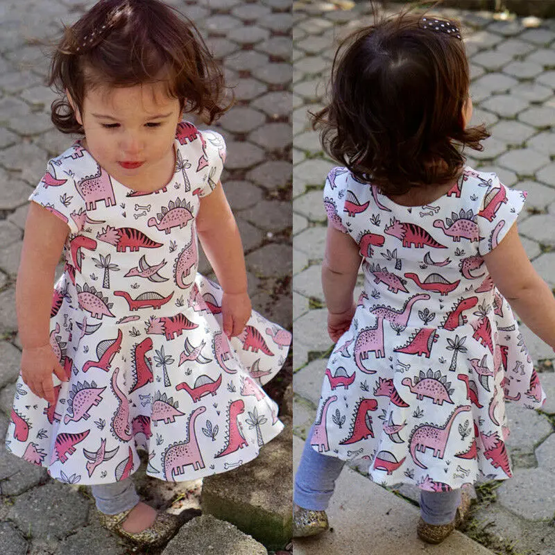 Pudcoco Girl Dress 1Y-6Y US Stock Toddler Girls Cartoon Dinosaur Party Dresses Cotton Princess Tutu Dress
Pudcoco Girl Dress 1Y-6Y US Stock Toddler Girls Cartoon Dinosaur Party Dresses Cotton Princess Tutu Dress