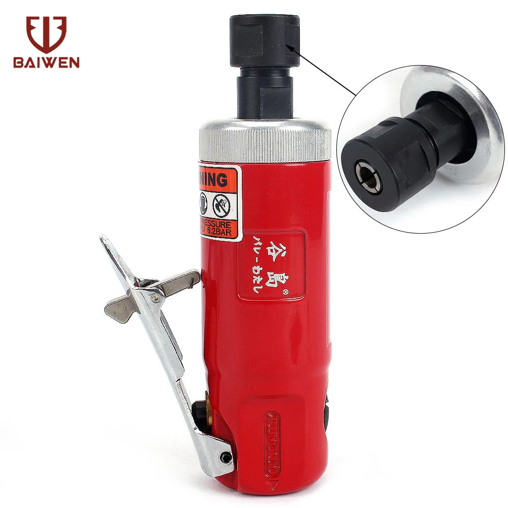 1/4" Mini Air Die Grinder Micro Grinding Machine Pneumatic Tool 22000Rpm Free Speed
1/4" Mini Air Die Grinder Micro Grinding Machine Pneumatic Tool 22000Rpm Free Speed