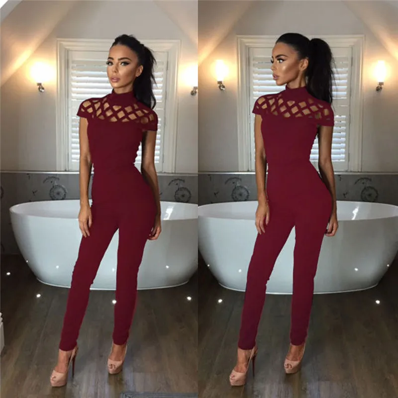 New Arrivals Fashion Women Casual Short Sleeve Jumpsuits Bodysuit Romper Jumpsuit Long Pants
New Arrivals Fashion Women Casual Short Sleeve Jumpsuits Bodysuit Romper Jumpsuit Long Pants