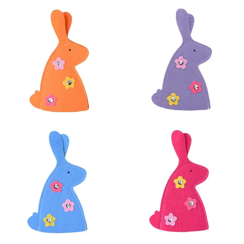 4pcs/lot Cute Rabbit Design Easter Egg Covers Holder Cotton Cloth Children Candy Gifts Bag Party Egg Decoration
4pcs/lot Cute Rabbit Design Easter Egg Covers Holder Cotton Cloth Children Candy Gifts Bag Party Egg Decoration