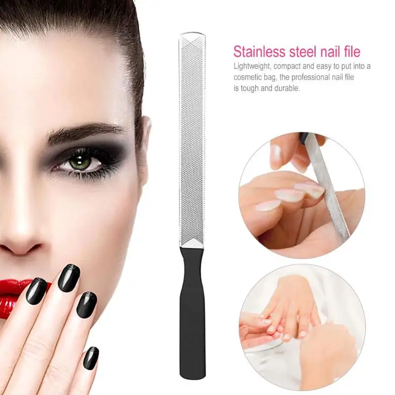 Professional Nail File Stainless Steel Grinding Rod Thicken Beauty Nails Art Buffer Manicure Tool Features
Professional Nail File Stainless Steel Grinding Rod Thicken Beauty Nails Art Buffer Manicure Tool Features