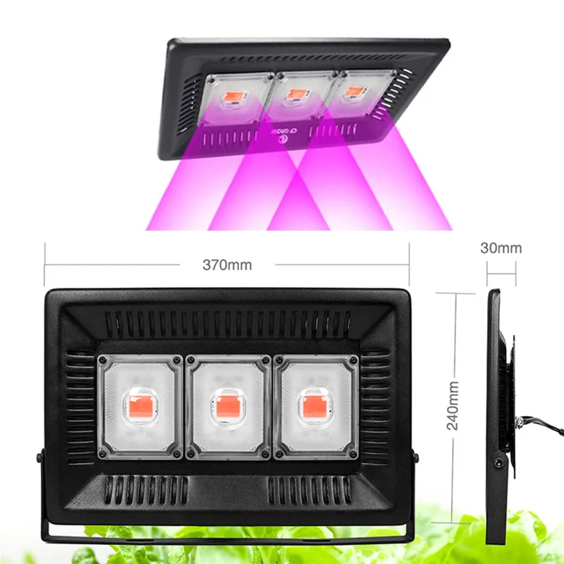CLAITE Full Spectrum Growing Lamp 150W LED Grow Flood Light Waterproof IP65 Thunder Protection LED Plant Grow Light AC 220 240V
CLAITE Full Spectrum Growing Lamp 150W LED Grow Flood Light Waterproof IP65 Thunder Protection LED Plant Grow Light AC 220 240V
