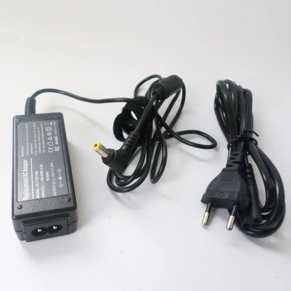 19V 1.58A AC Adapter Battery Charger For Toshiba Mini NB205-N325BN,NB205-N325PK NB305-N440BL,NB305-N440BN NB500-10L NB500-10M
19V 1.58A AC Adapter Battery Charger For Toshiba Mini NB205-N325BN,NB205-N325PK NB305-N440BL,NB305-N440BN NB500-10L NB500-10M