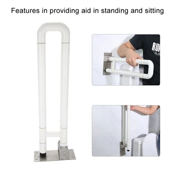 New Toilet Support Safety Rail Grab Bar Anti Slip Bathroom Asisst Elderly Aid Handle
New Toilet Support Safety Rail Grab Bar Anti Slip Bathroom Asisst Elderly Aid Handle