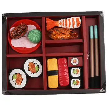 Simulation Japanese Sushi Food Chopsticks Kitchen Pretend Play Role Playing Game Educational Toys Gift for Children Kids Toddler
Simulation Japanese Sushi Food Chopsticks Kitchen Pretend Play Role Playing Game Educational Toys Gift for Children Kids Toddler