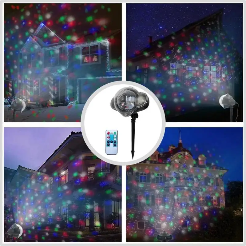 Outdoor LED Lights Displays Projector Lights Waterproof Rotating Projection Lamp Garden Decor
Outdoor LED Lights Displays Projector Lights Waterproof Rotating Projection Lamp Garden Decor