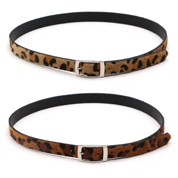 Fashion Women's Belt Horsehair Female Belts With Leopard Pattern Pants Jeans Belt Girl Autumn Winter Dress Accessories QW01
Fashion Women's Belt Horsehair Female Belts With Leopard Pattern Pants Jeans Belt Girl Autumn Winter Dress Accessories QW01