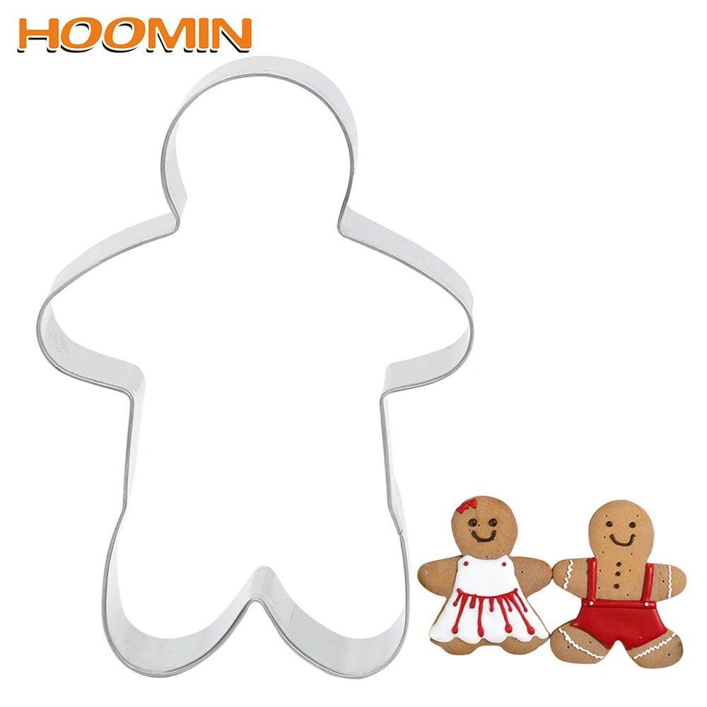 HOOMIN Stainless Steel Christmas Cookie Cutter Holiday Biscuit Mold Cake Decorating Gingerbread Men Shaped Bakeware Cookie Tool
HOOMIN Stainless Steel Christmas Cookie Cutter Holiday Biscuit Mold Cake Decorating Gingerbread Men Shaped Bakeware Cookie Tool