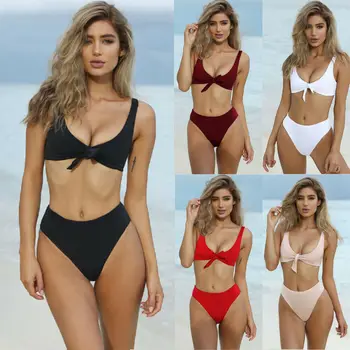 Women Summer Sexy Bikini Set Swimwear High Waist Push Up Top Bathing Suit Swimwear Beachwear
Women Summer Sexy Bikini Set Swimwear High Waist Push Up Top Bathing Suit Swimwear Beachwear