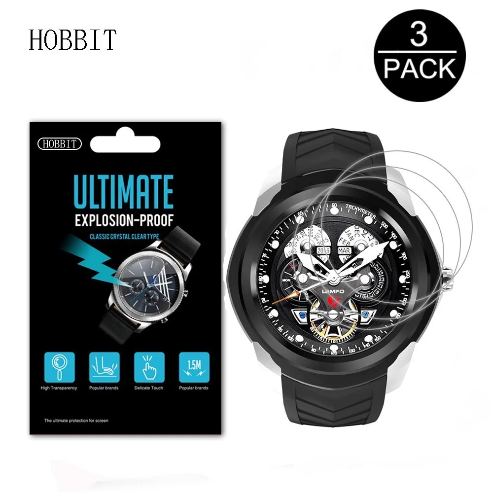 3Pack For LEMFO LF17 Smart Watch Protection Film Anti-scratch Anti-bubbles GPS Smartwatch Explosion-Proof Cover Screen Protector
3Pack For LEMFO LF17 Smart Watch Protection Film Anti-scratch Anti-bubbles GPS Smartwatch Explosion-Proof Cover Screen Protector