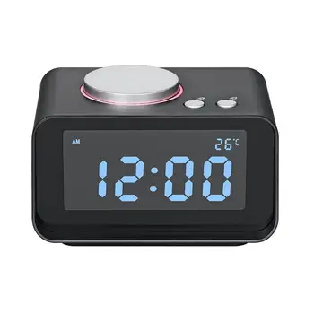 Digital Alarm Clock Speaker FM Radio Thermometer Loud Alarm Clock AUX In And Dual USB Charging Ports 
Digital Alarm Clock Speaker FM Radio Thermometer Loud Alarm Clock AUX In And Dual USB Charging Ports