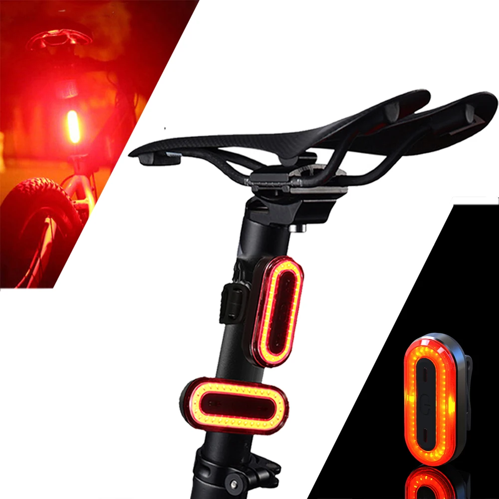 

OUTERDO XANES STL03 100LM IPX8 Memory Bicycle Taillight 6 Modes Warning LED USB Charging 360 Rotation Bike Light Accessory