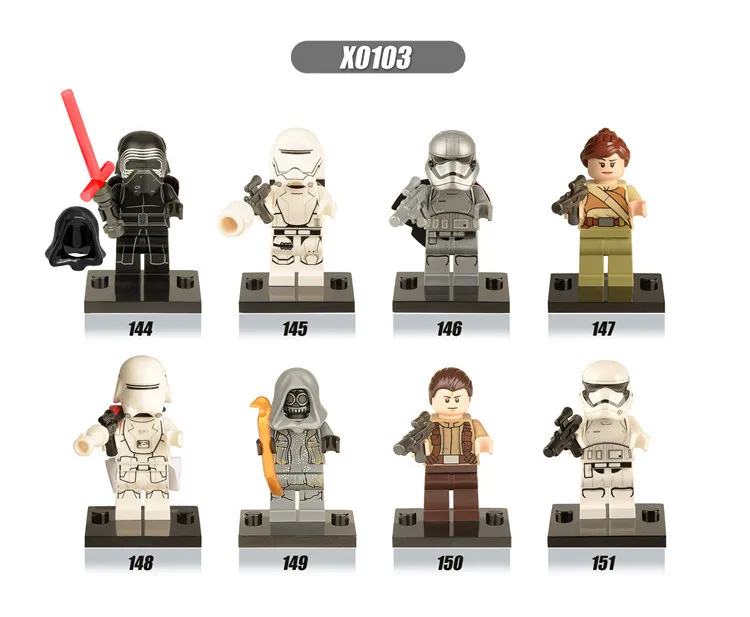 DooLnng Star Wars Building Blocks starwars leia Sith Lord Darth Vader Maul Revan Dooku Sidious bricks toys legoing figures
DooLnng Star Wars Building Blocks starwars leia Sith Lord Darth Vader Maul Revan Dooku Sidious bricks toys legoing figures