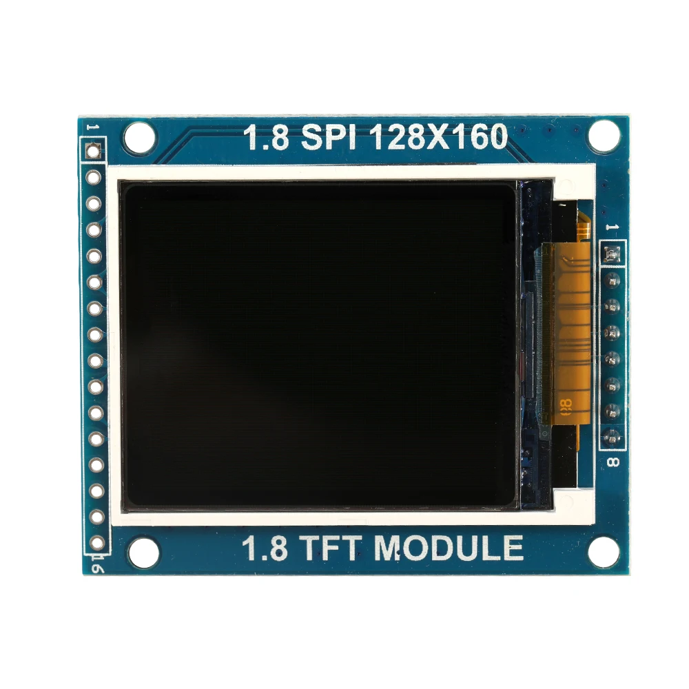 DIY 1.8 Inches TFT Serial Port Display Module with PCB Backplane Compatible with 1602 Interface for Arduino Nano
DIY 1.8 Inches TFT Serial Port Display Module with PCB Backplane Compatible with 1602 Interface for Arduino Nano