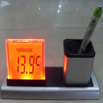 Desk Pen Holder Pencil Container With Calendar Timer Pen Holder Container Lcd Digital Alarm Clock Desk Pencil Holder Organizer
Desk Pen Holder Pencil Container With Calendar Timer Pen Holder Container Lcd Digital Alarm Clock Desk Pencil Holder Organizer